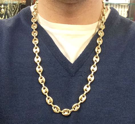 cz gucci link chain|Gucci link chain 14k.